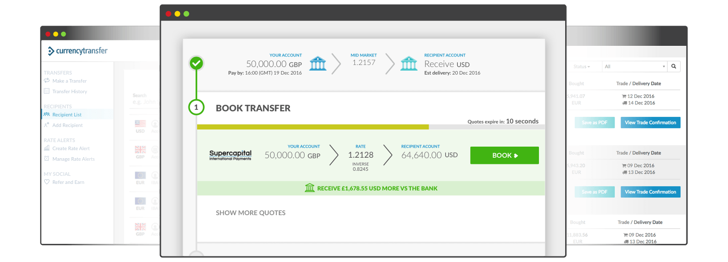 CurrencyTransfer platform